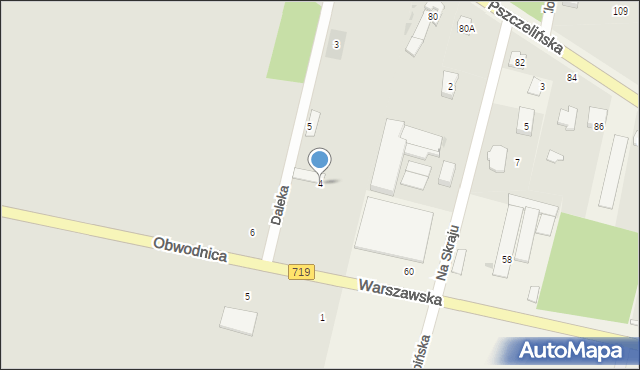 Brwinów, Obwodnica, 4, mapa Brwinów