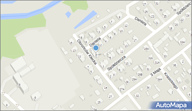 Janowiec Wielkopolski, Obrońców Kłecka, 2, mapa Janowiec Wielkopolski