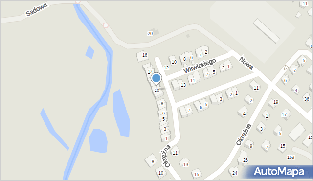 Lubaczów, Obrońców Lubaczowa, 10, mapa Lubaczów