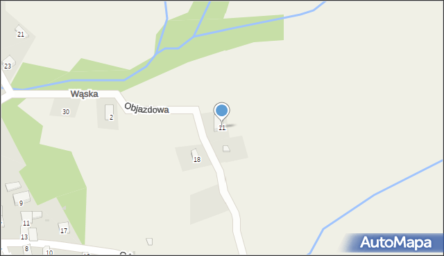 Milówka, Objazdowa, 11, mapa Milówka