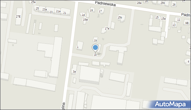 Mogilno, Obrońców Mogilna, 1c, mapa Mogilno