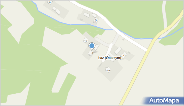 Obarzym, Obarzym, 3, mapa Obarzym