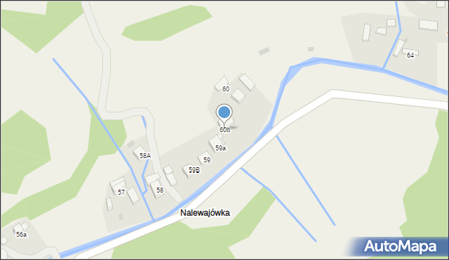 Obidowa, Obidowa, 60b, mapa Obidowa