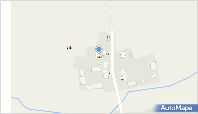 Objazda, Objazda, 14A, mapa Objazda