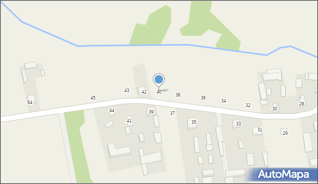 Obniże, Obniże, 40, mapa Obniże