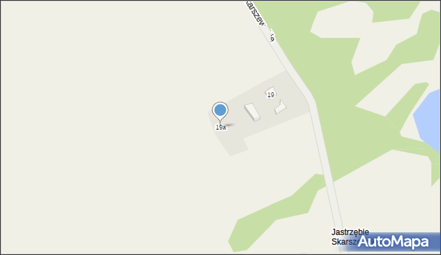 Obozin, Obozin, 19a, mapa Obozin