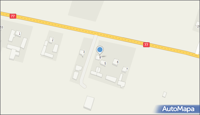 Obrazów, Obrazów, 4, mapa Obrazów