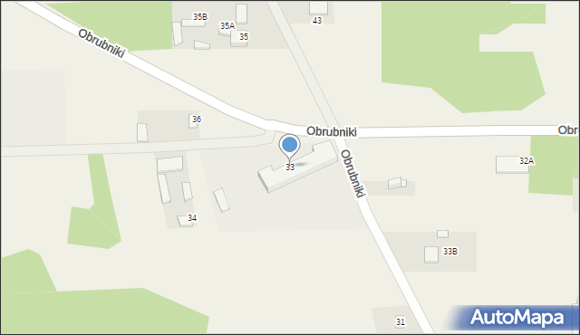 Obrubniki, Obrubniki, 33, mapa Obrubniki