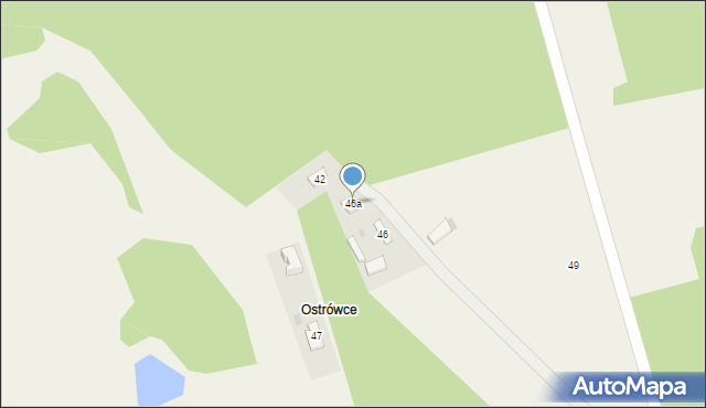 Obudno, Obudno, 46a, mapa Obudno