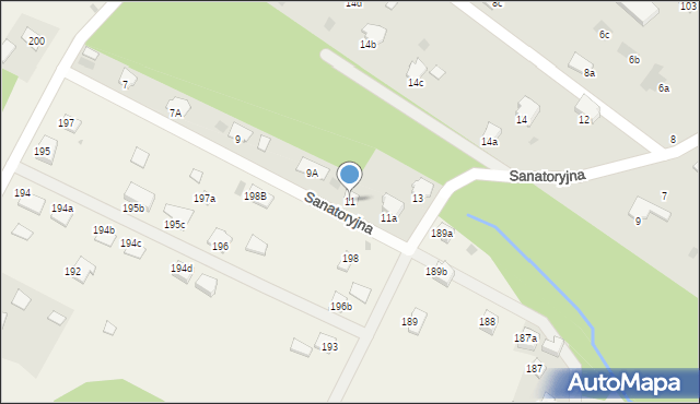 Przemyśl, Obronna, 11, mapa Przemyśla