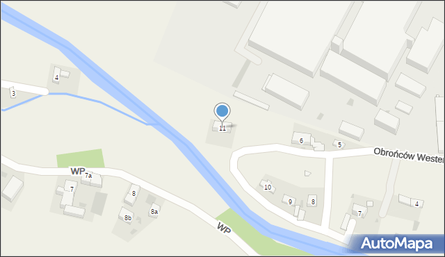 Ścinawka Średnia, Obrońców Westerplatte, 11, mapa Ścinawka Średnia