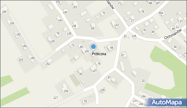 Ochmanów, Ochmanów, 94, mapa Ochmanów