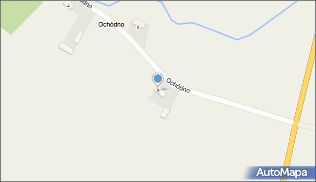 Ochódno, Ochódno, 6, mapa Ochódno