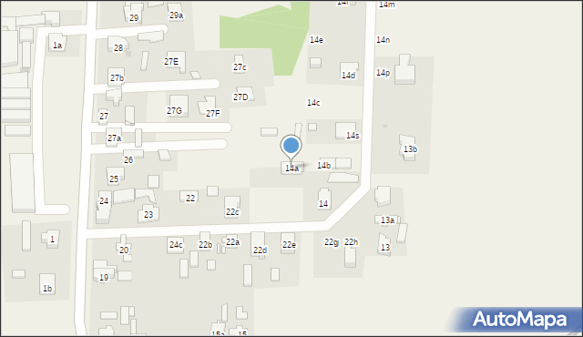 Ochraniew, Ochraniew, 14a, mapa Ochraniew