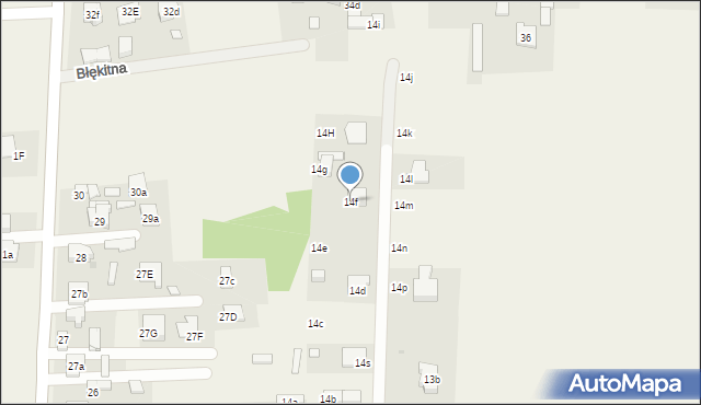 Ochraniew, Ochraniew, 14f, mapa Ochraniew
