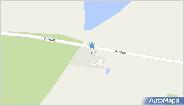 Oczesały, Oczesały, 44, mapa Oczesały