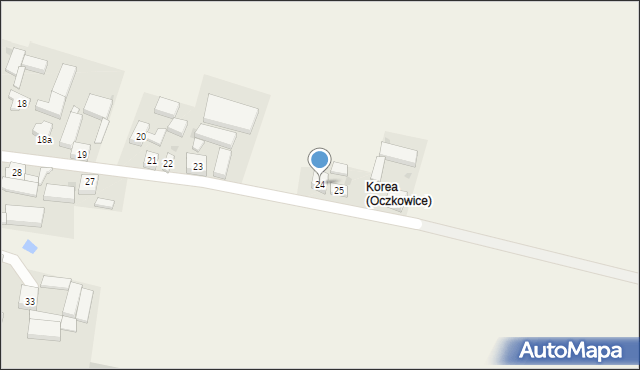 Oczkowice, Oczkowice, 24, mapa Oczkowice