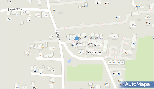 Wieliczka, Ochota, 4G, mapa Wieliczka