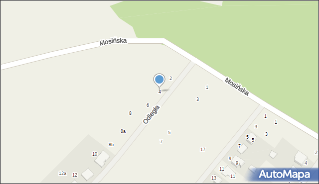 Borkowice, Odległa, 4, mapa Borkowice