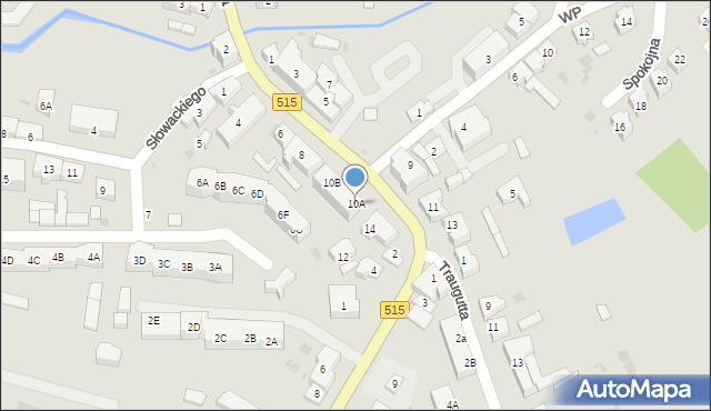 Dzierzgoń, Odrodzenia, 10A, mapa Dzierzgoń