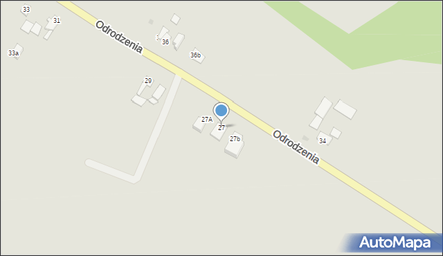 Kowalewo Pomorskie, Odrodzenia, 27, mapa Kowalewo Pomorskie