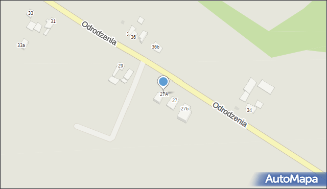 Kowalewo Pomorskie, Odrodzenia, 27A, mapa Kowalewo Pomorskie