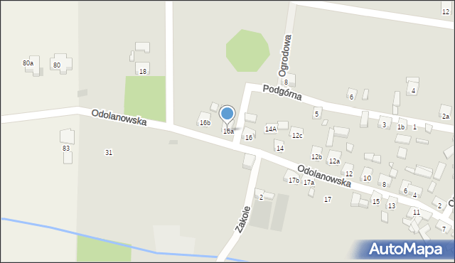 Mikstat, Odolanowska, 16a, mapa Mikstat