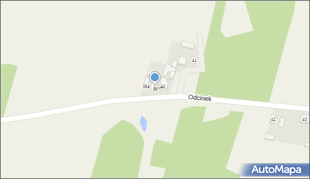 Odcinek, Odcinek, 39, mapa Odcinek