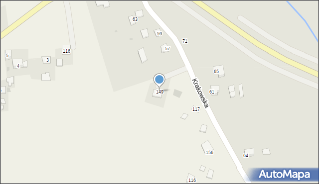 Odonów, Odonów, 149, mapa Odonów