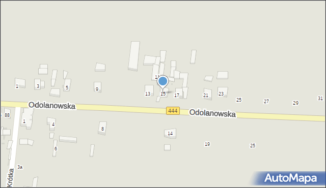 Sulmierzyce, Odolanowska, 15, mapa Sulmierzyce