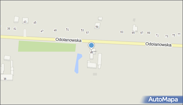 Sulmierzyce, Odolanowska, 46, mapa Sulmierzyce