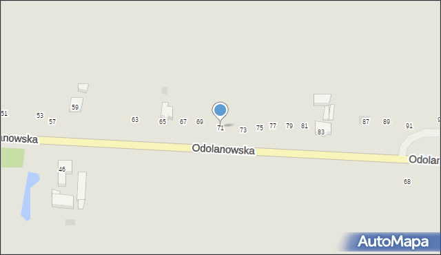 Sulmierzyce, Odolanowska, 71, mapa Sulmierzyce