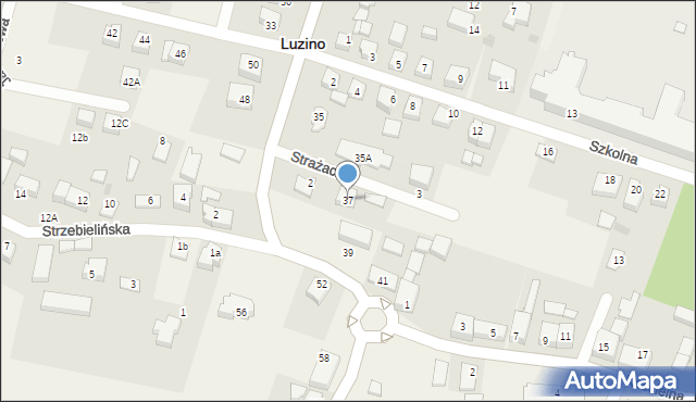 Luzino, Ofiar Stutthofu, 37, mapa Luzino