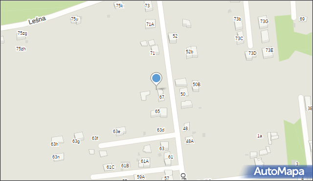 Mysłowice, Ofiar Września, 69, mapa Mysłowice