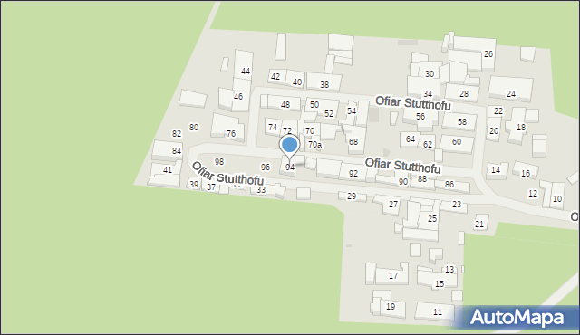 Police, Ofiar Stutthofu, 94, mapa Police