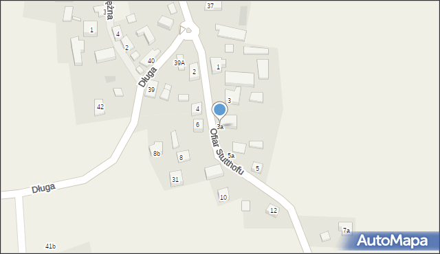 Rozłazino, Ofiar Stutthofu, 3a, mapa Rozłazino