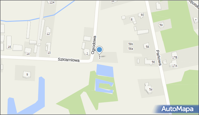 Aleksandrówka, Ogrodowa, 2, mapa Aleksandrówka