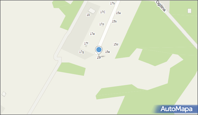 Arciechów, Ogólna, 15f, mapa Arciechów