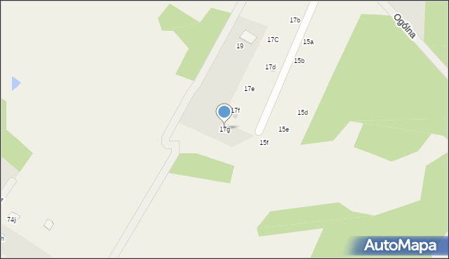 Arciechów, Ogólna, 17g, mapa Arciechów