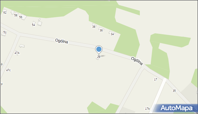 Arciechów, Ogólna, 29, mapa Arciechów