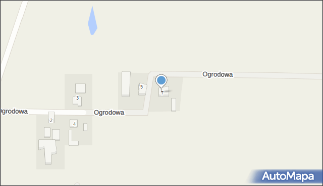 Domatowo, Ogrodowa, 7, mapa Domatowo