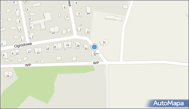 Dzierzgoń, Ogrodowa, 32, mapa Dzierzgoń