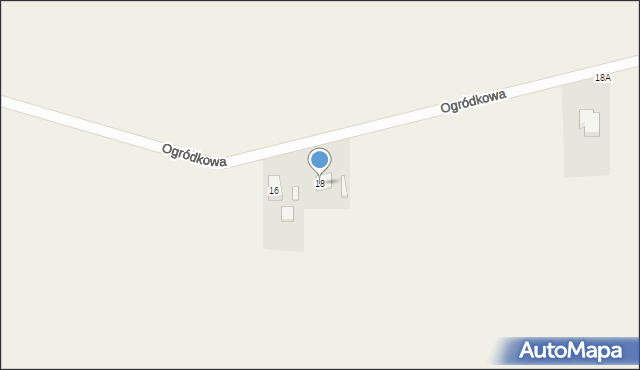 Glinka Duchowna, Ogródkowa, 18, mapa Glinka Duchowna