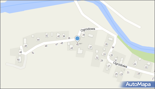 Iskrzynia, Ogrodowa, 41, mapa Iskrzynia