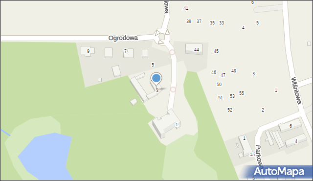 Jankowice, Ogrodowa, 3, mapa Jankowice