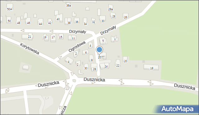 Kłodzko, Ogrodowa, 10, mapa Kłodzka