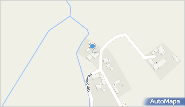 Kobylice, Ogrodnicza, 5, mapa Kobylice