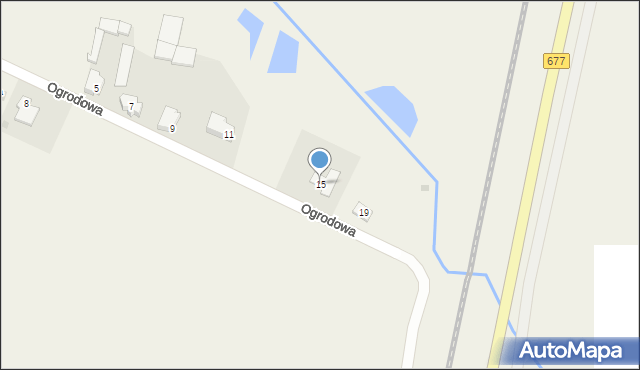 Konarzyce, Ogrodowa, 15, mapa Konarzyce