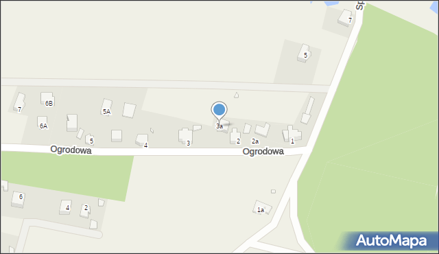 Nietków, Ogrodowa, 3a, mapa Nietków