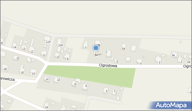 Nietków, Ogrodowa, 6A, mapa Nietków